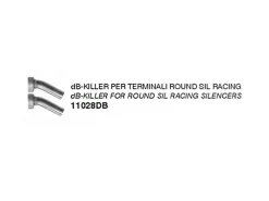 DB KILLER (X2) PER TERMINALE ROUND SIL ARROW DUCATI PANIGALE V2 / S 2025-2026
