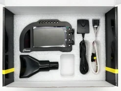 DISPLAY ACQUISITORE DATI CRONOMETRO GPS CABLATO I2M CHROME LITE UNIVERSALE