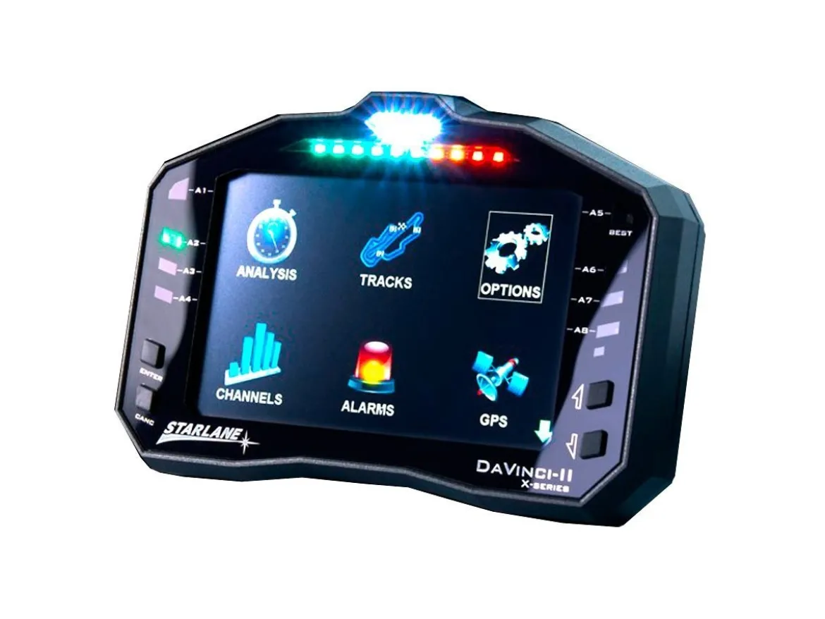 DISPLAY CRONOMETRO GPS STARLANE DAVINCI II S X-SERIES YAMAHA R6 2004-2015