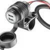 DOPPIA PRESA USB DA MANUBRIO INTERPHONE