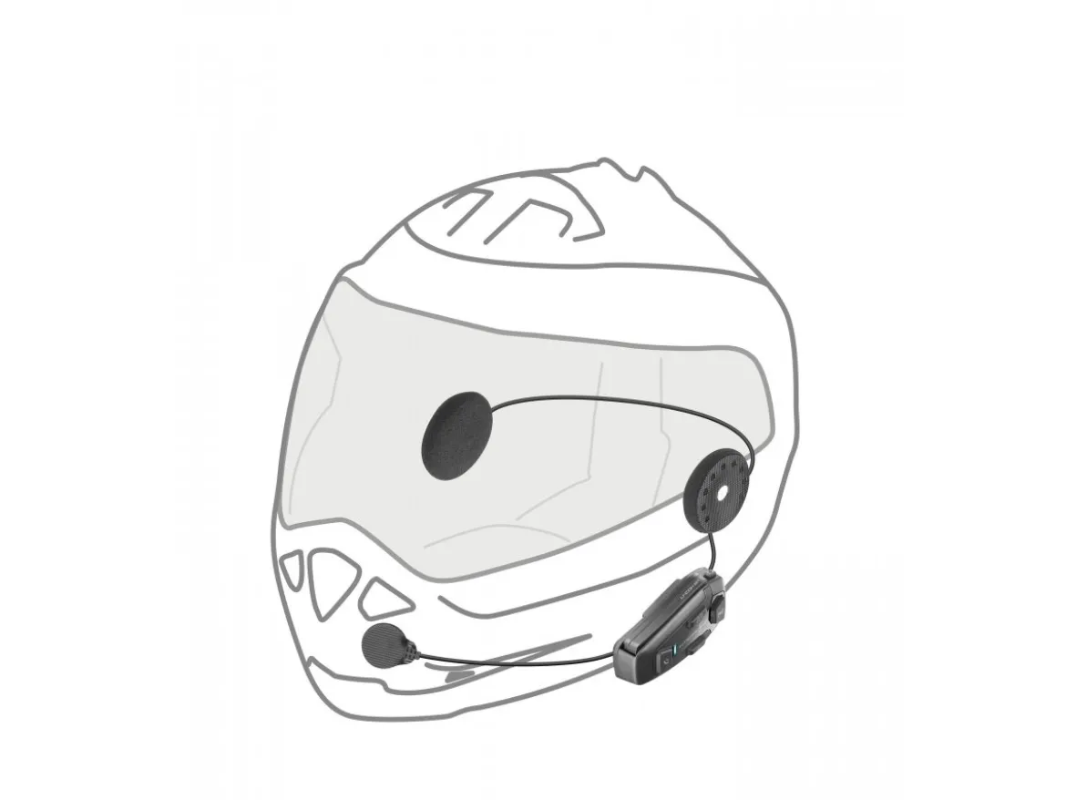 DOPPIO AURICOLARE BLUETOOTH UCOM8R DA CASCO INTERPHONE