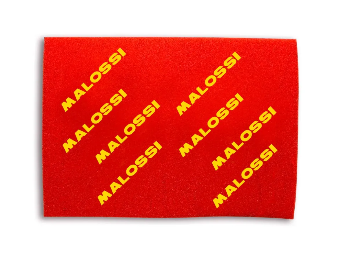 ELEMENTO FILTRANTE DOPPIO STRATO RED SPONGE MALOSSI DIMENSIONE 40X30 SPESSORE 16MM