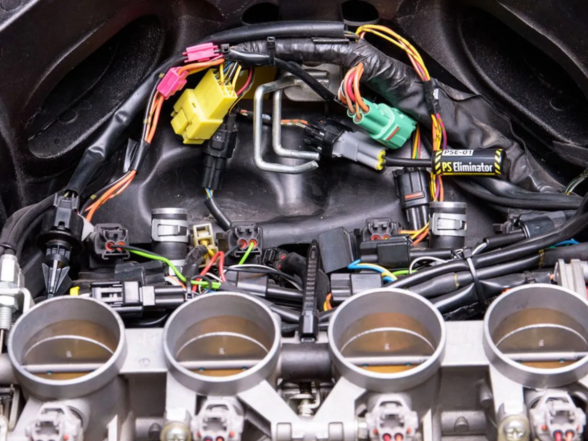 ESCLUSORE VALVOLA ARIA SECONDARIA HEALTECH YAMAHA R6 2006-2021