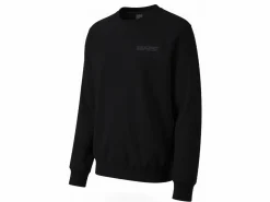 FELPA GIROCOLLO ORIGINALE WRS 100% COTONE LOGO NERO
