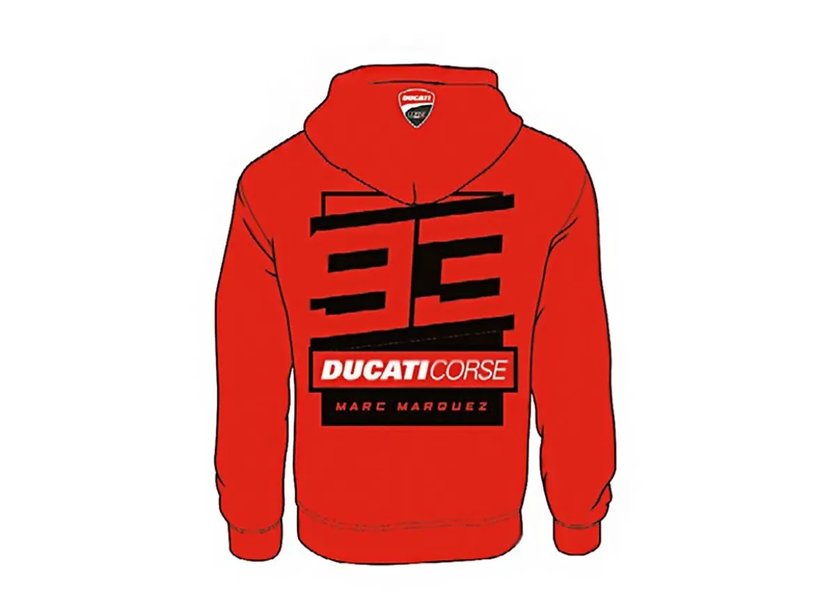 2529301 FELPA UFFICIALE DUCATI MARC MARQUEZ 93 BOX LOGO