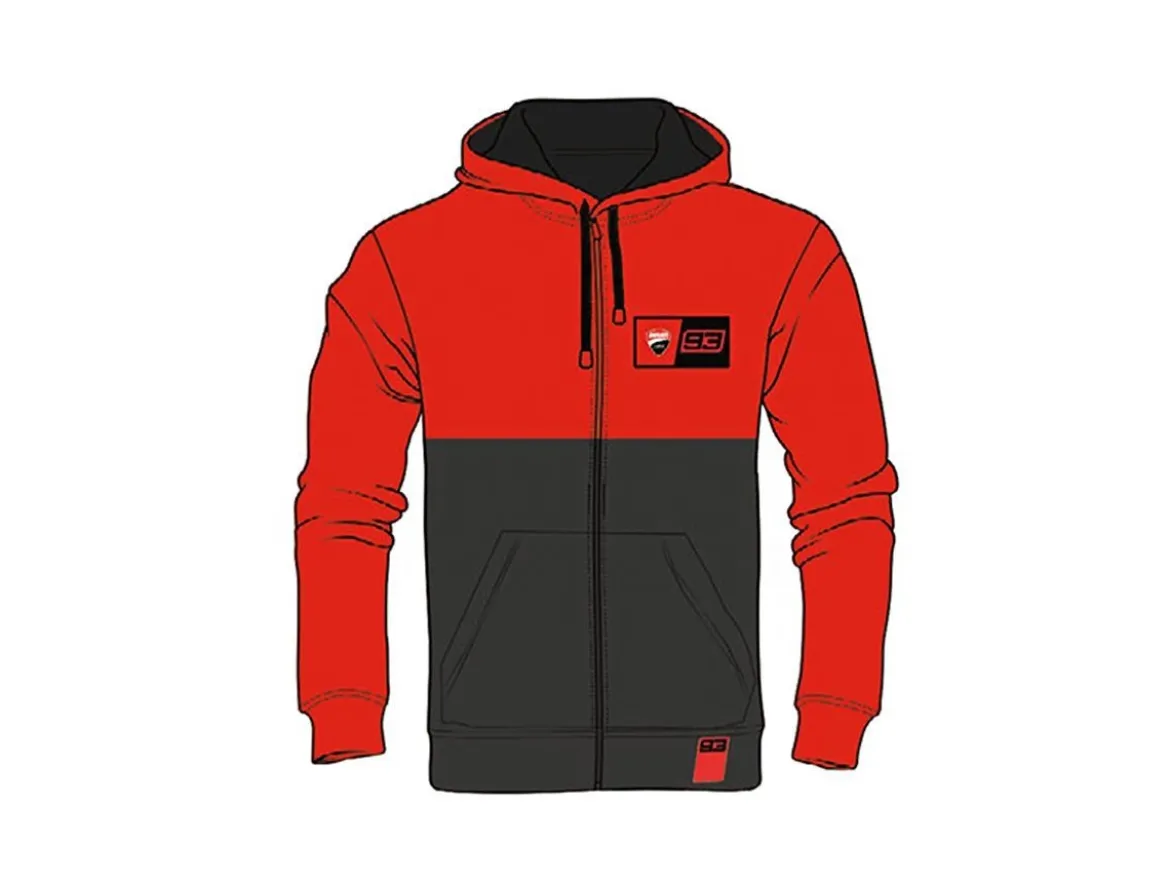 2529301 FELPA UFFICIALE DUCATI MARC MARQUEZ 93 BOX LOGO