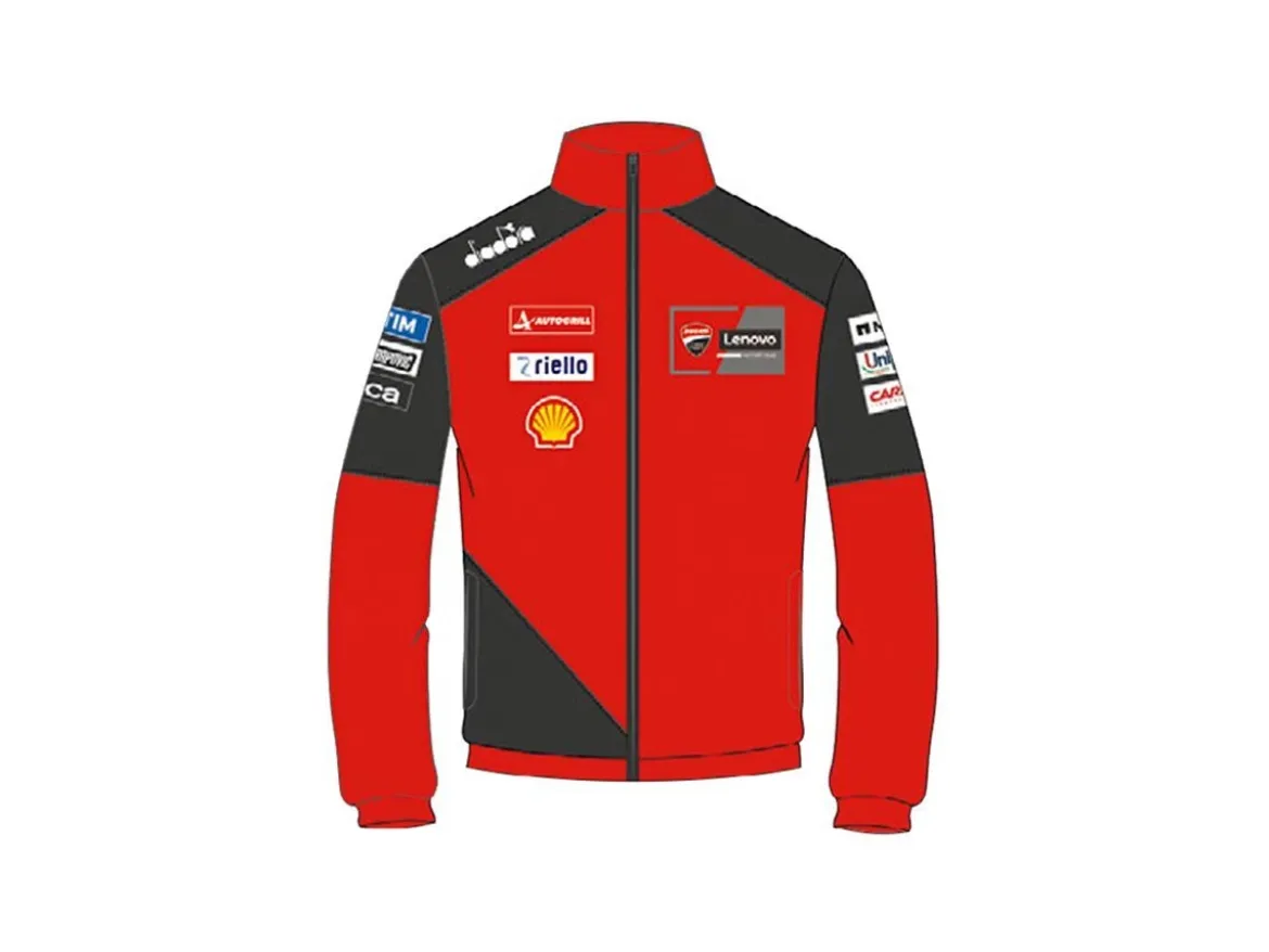 2526004 FELPA UFFICIALE DUCATI REPLICA TEAMWEAR 2025
