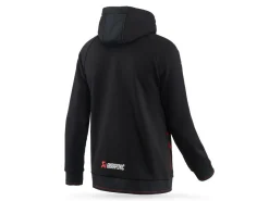 FELPA UOMO CON ZIP UFFICIALE AKRAPOVIC LINEA CORPO