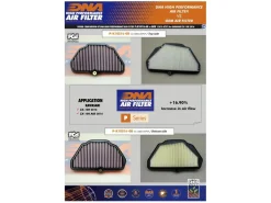 FILTRO ARIA COTONE DNA KAWASAKI ZX 10R / ABS 2016-2025
