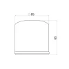 FILTRO OLIO RED CHILLI MALOSSI HONDA SH 300 / 350 2011-2024