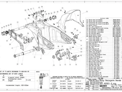 FORCELLONE POSTERIORE SUTER RACING SUZUKI GSX-R 1000 2017-2022