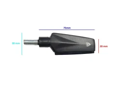 FRECCE SEQUENZIALI LED WING CNC RACING DUCATI MULTISTRADA V4 / S / RS 2021-2026