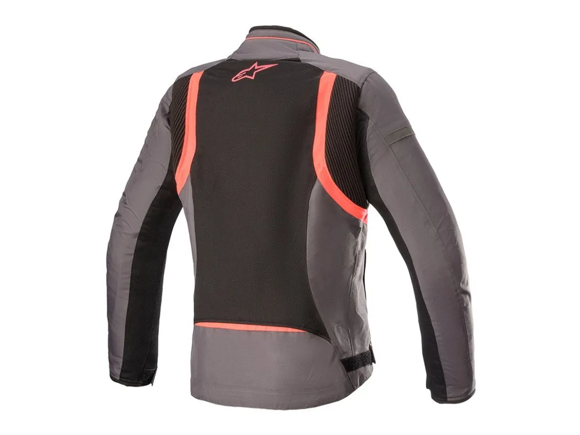 GIACCA A VENTO STELLA T-KIRA V2 ALPINESTARS NERO / ROSA DONNA