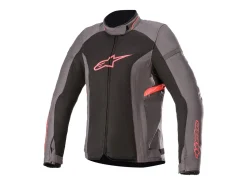GIACCA A VENTO STELLA T-KIRA V2 ALPINESTARS NERO / ROSA DONNA