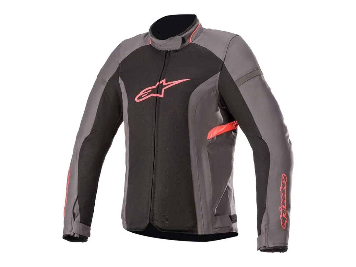 GIACCA A VENTO STELLA T-KIRA V2 ALPINESTARS NERO / ROSA DONNA