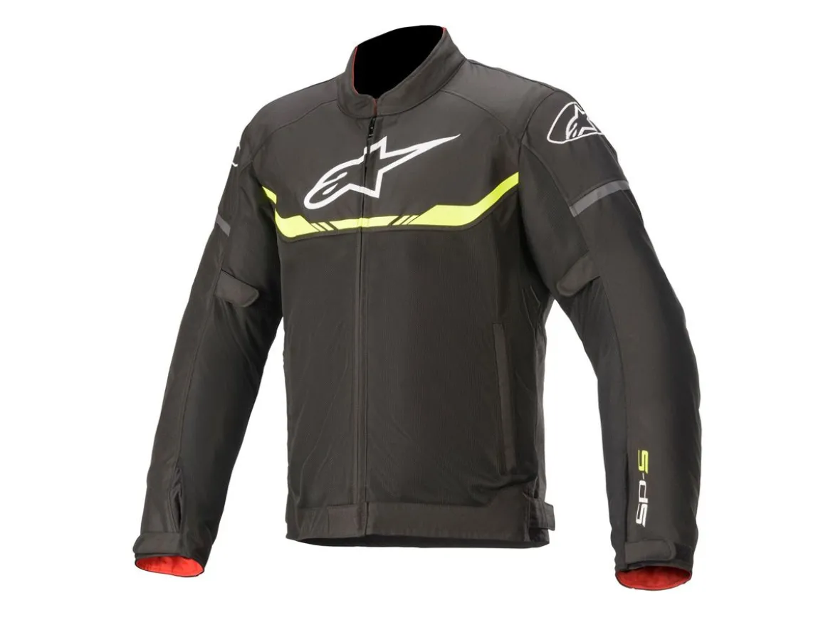 GIACCA A VENTO T-SP S ALPINESTARS NERO / GIALLO FLUO