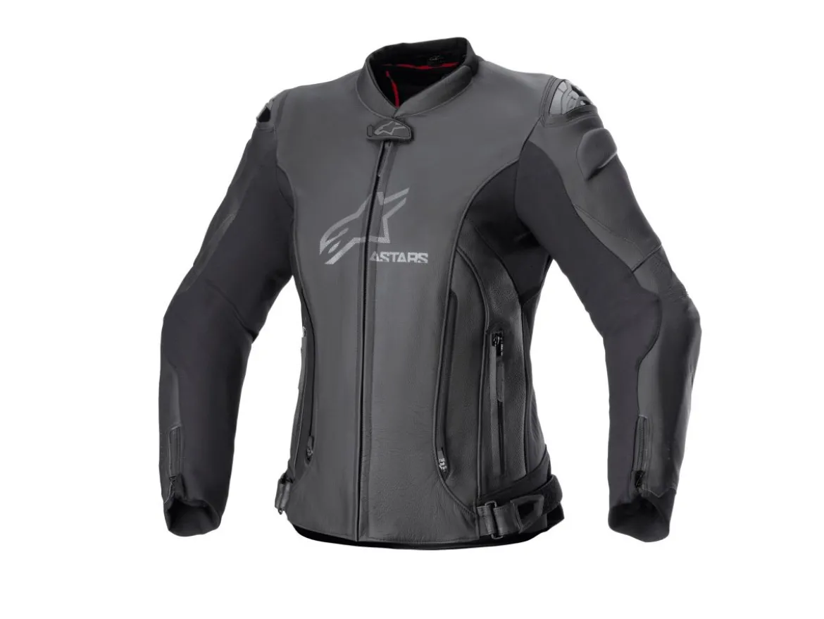 GIACCA IN PELLE DONNA STELLA GP PLUS V4 ALPINESTARS