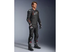 GIACCA IN PELLE DUSK AIRFLOW ALPINESTARS