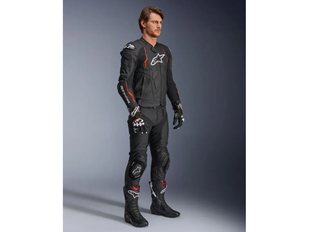 GIACCA IN PELLE DUSK AIRFLOW ALPINESTARS