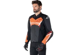GIACCA IN PELLE FASTER V3 AIRFLOW ALPINESTARS