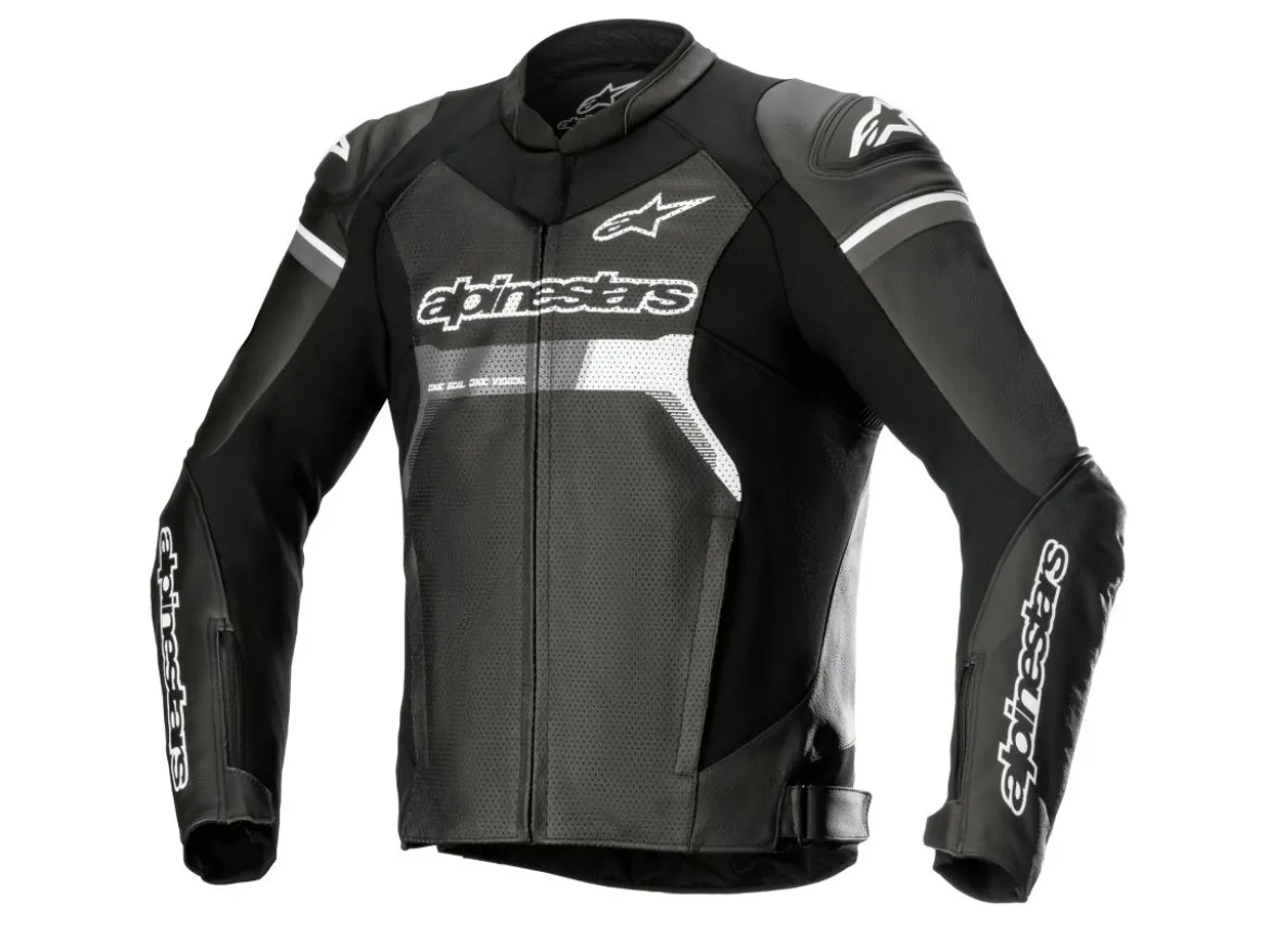 GIACCA IN PELLE GP FORCE AIRFLOW ALPINESTARS