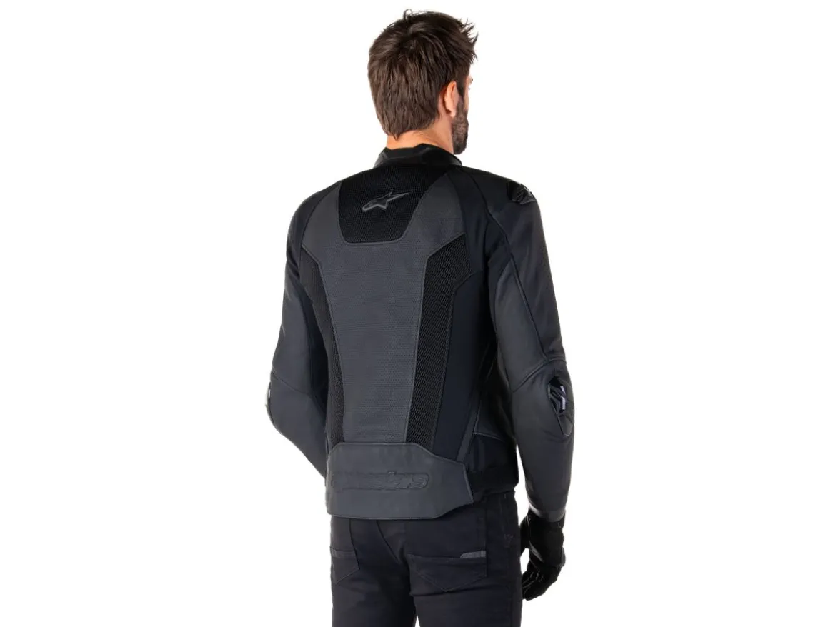GIACCA IN PELLE MISSILE V3 AIRFLOW ALPINESTARS