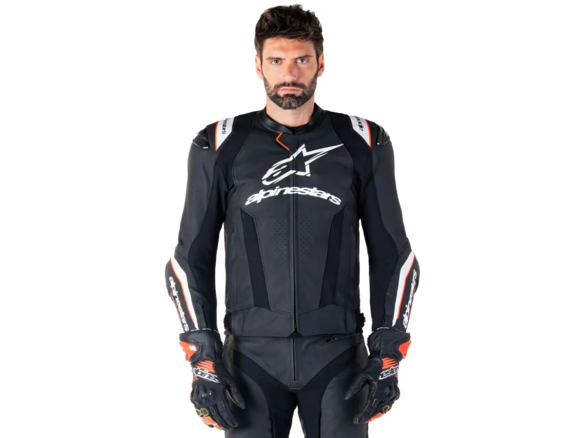 GIACCA IN PELLE MISSILE V3 IGNITION ALPINESTARS