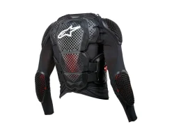 GIACCA PROTETTIVA BIONIC TECH V3 ALPINESTARS NERO / ROSSO
