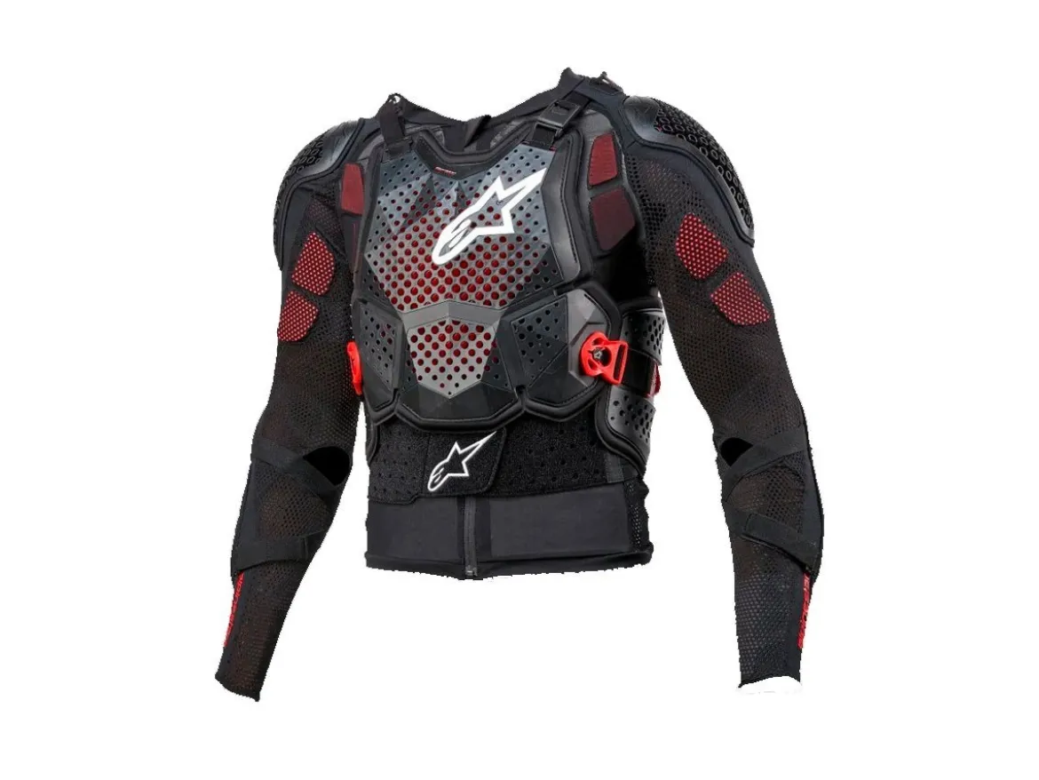 GIACCA PROTETTIVA BIONIC TECH V3 ALPINESTARS NERO / ROSSO