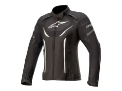 GIACCA STELLA T-JAWS V3 IMPERMEABILE ALPINESTARS NERO / BIANCO DONNA