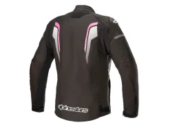 GIACCA T-GP PLUS R V3 ALPINESTARS NERO / ROSA DONNA