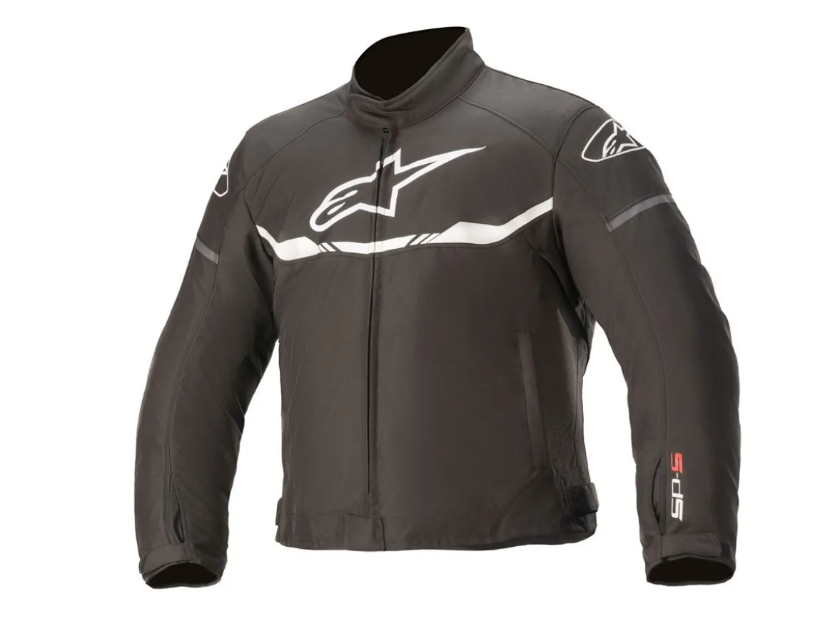 GIACCA T-SP S IMPERMEABILE ALPINESTARS NERO / BIANCO
