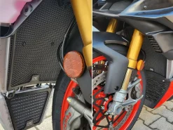 GRIGLIA RADIATORE CNC RACING APRILIA RSV4 RACING FACTORY 2015-2018