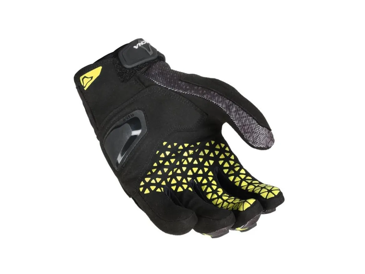 GUANTI OCTAR MACNA NERO / GIALLO TAGLIA M
