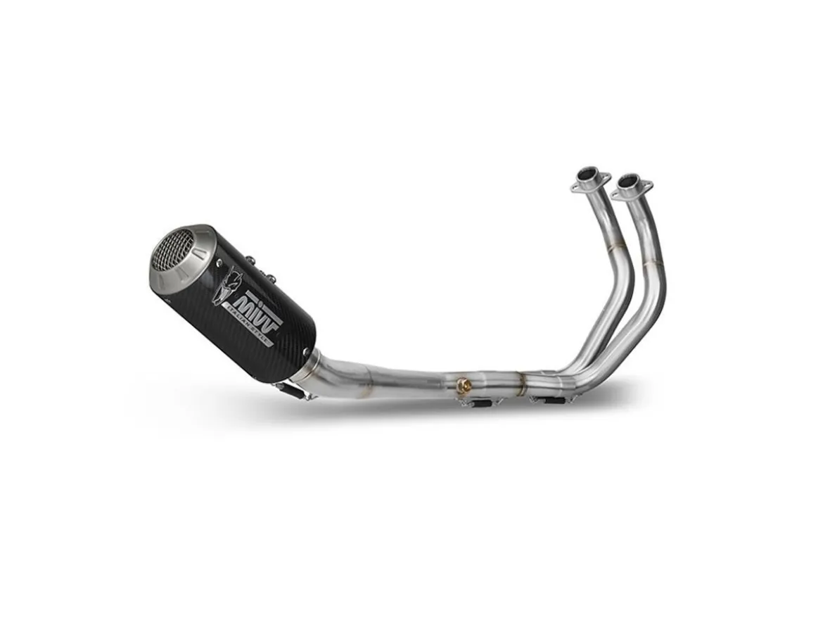 IMPIANTO COMPLETO MIVV MK3 CARBONIO YAMAHA R7 2022-2024