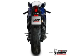 IMPIANTO COMPLETO MIVV MK3 CARBONIO YAMAHA R7 2022-2024