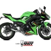 IMPIANTO COMPLETO MIVV MK3 CARBONIO KAWASAKI NINJA 650 2024-2025