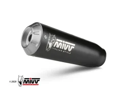 IMPIANTO COMPLETOÂ MIVV X-M1 INOX NEROÂ ZONTES ZT 125 GK 2021-2024