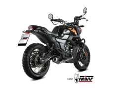 IMPIANTO COMPLETO MIVV X-M1 INOX NERO ZONTES ZT 125 GK 2021-2024