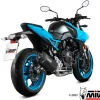 IMPIANTO COMPLETO SR-1 MIVV INOX NERO SUZUKI GSX-8S 2022-2024