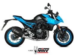 IMPIANTO COMPLETO SR-1 MIVV INOX NERO SUZUKI GSX-8S 2022-2024
