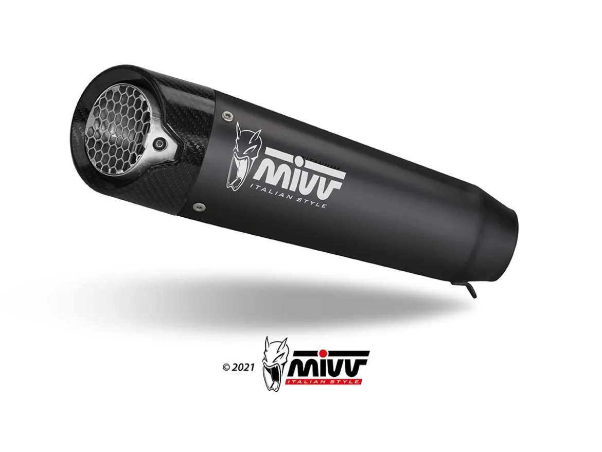 IMPIANTO COMPLETO X-M5 MIVV INOX NERO SUZUKI GSX-8R 2024
