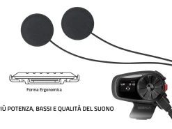 INTERFONO BLUETOOTH 5.0 SENA 5S SINGOLO COMANDI VOCALI 8 LINGUE