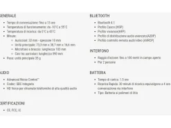 INTERFONO DOPPIO BLUETOOTH GPS SENA SF1 PILOTA / PASSEGGERO 1 CANALE