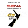 INTERFONO SINGOLO BLUETOOTH SENA 50R 5 COMANDI VOCALI 8 LINGUE + MESH 2.0
