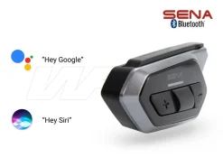 INTERFONO SINGOLO BLUETOOTH SENA 50R 5 COMANDI VOCALI 8 LINGUE + MESH 2.0