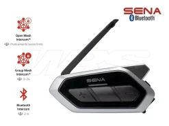 INTERFONO SINGOLO BLUETOOTH SENA 50R 5 COMANDI VOCALI 8 LINGUE + MESH 2.0
