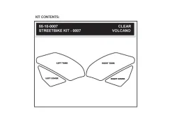 KIT ADESIVI SERBATOIO STOMPGRIP VOLCANO YAMAHA YZF-R1 2009-14