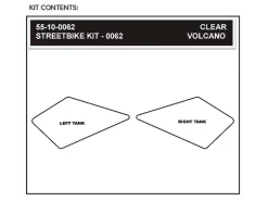 KIT ADESIVI SERBATOIO STOMPGRIP VOLCANO BMW R 1200 GS 2013-2016