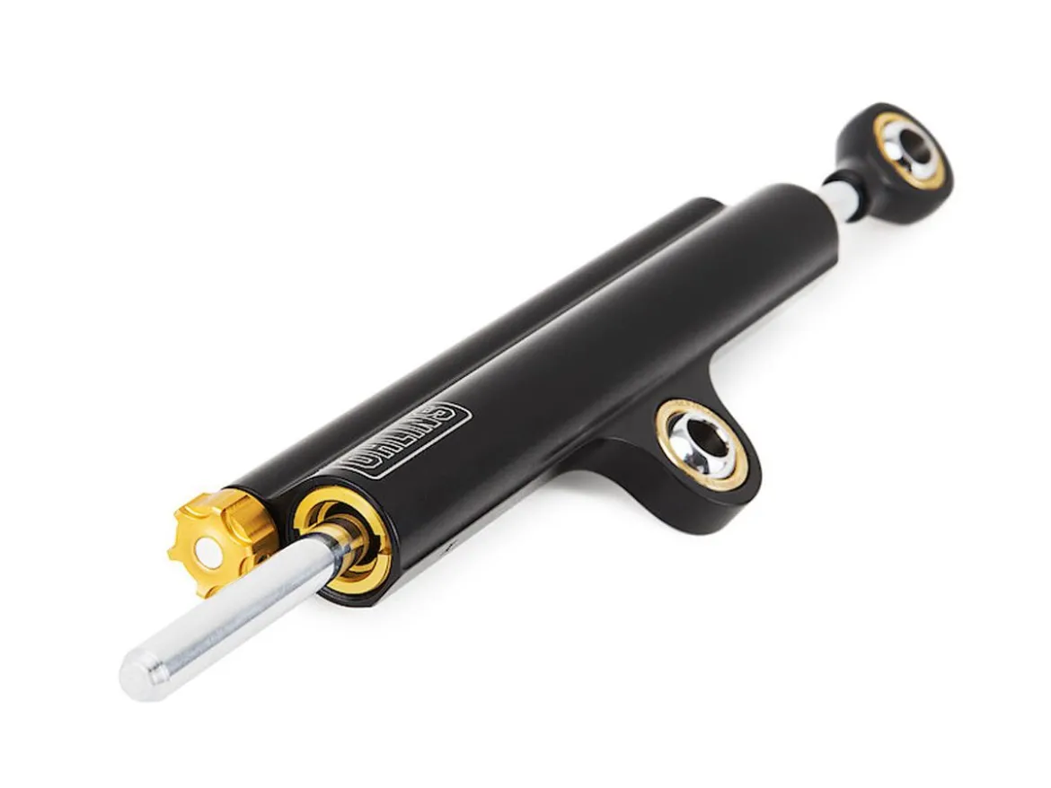 KIT AMMORTIZZATORE DI STERZO OHLINS NERO + ATTACCHI DUCATI PANIGALE 1199